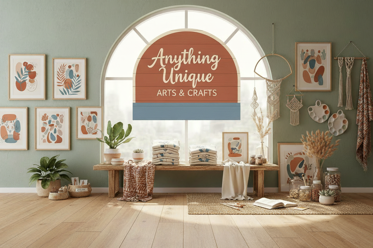 Anything Unique Arts & Crafts header